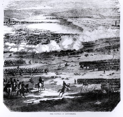 Die Schlacht von Austerlitz, 2. Dezember 1805 von English School